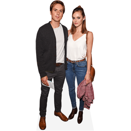 Joe Thomas And Hannah Tointon (Duo) Mini Celebrity Cutout