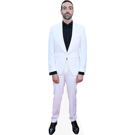 Mohammed Al Turki (White Suit) Cardboard Cutout