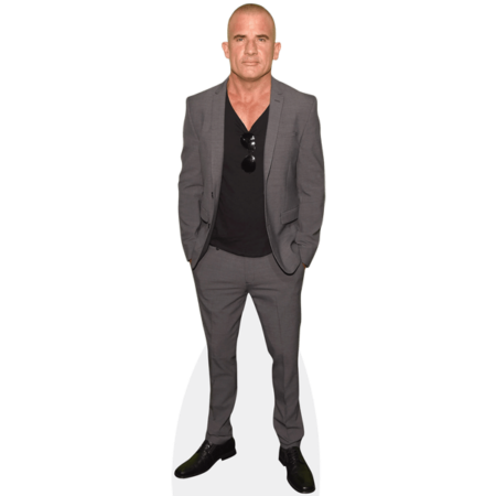 Dominic Purcell (Grey Suit) Cardboard Cutout