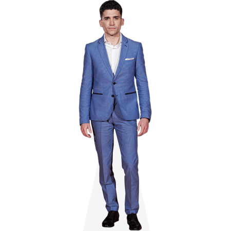 Jaime Lorente Lopez (Blue Suit) Cardboard Cutout