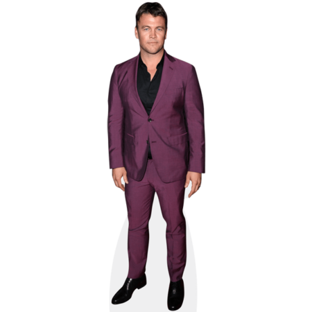 Luke Hemsworth (Purple Suit) Cardboard Cutout