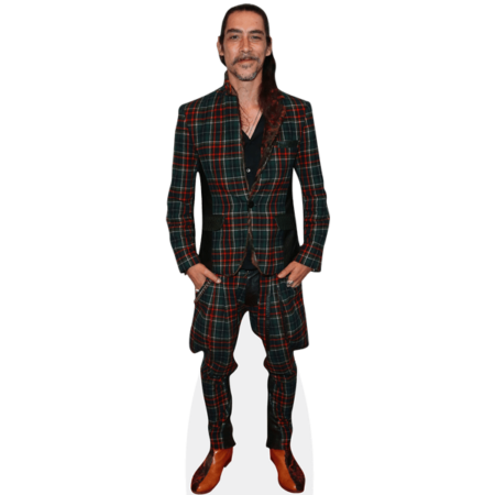 Oscar Jaenada Gajo (Tartan) Cardboard Cutout