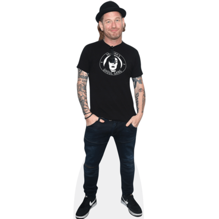 Corey Taylor (Hat) Cardboard Cutout