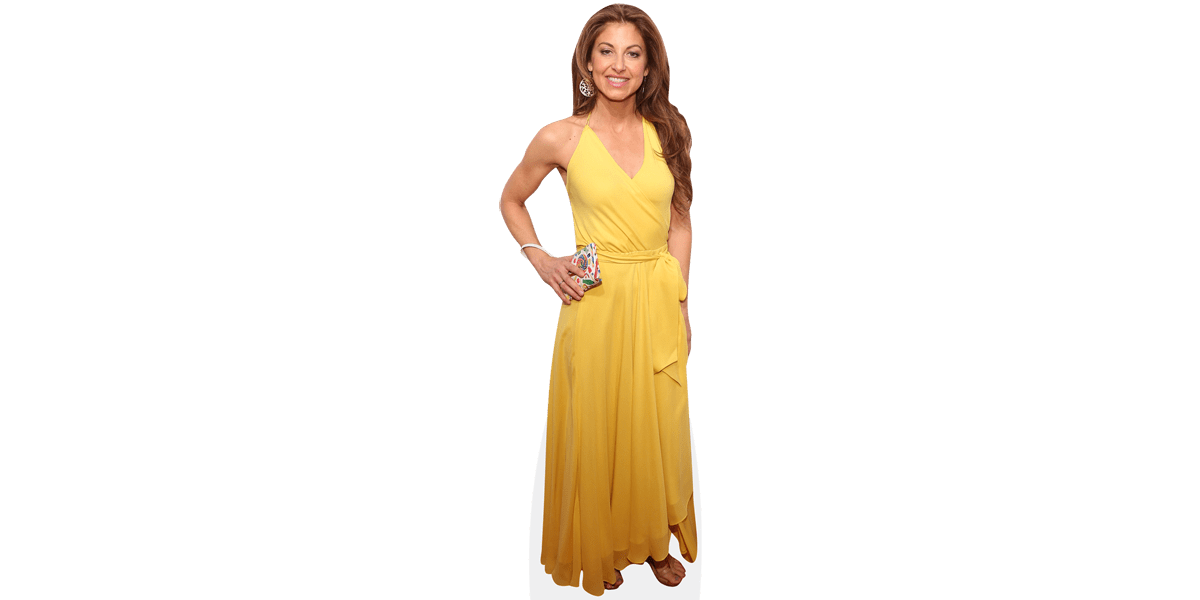 Dylan Lauren (Yellow Dress) Cardboard Cutout