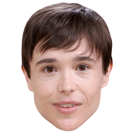 Elliot Page (Brown Hair) Celebrity Mask