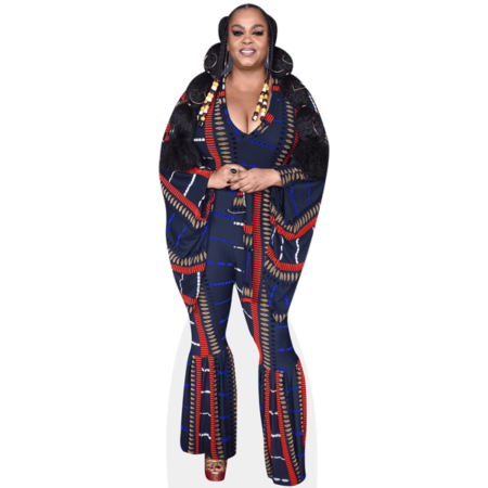 Jill Scott (Blue Outfit) Cardboard Cutout