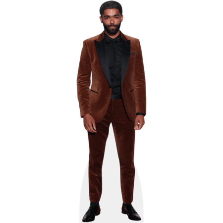 Kingsley Ben-Adir (Brown Suit) Cardboard Cutout