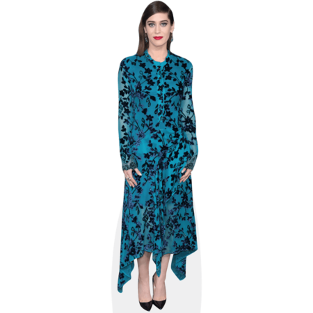 Lizzy Caplan (Blue Dress) Cardboard Cutout