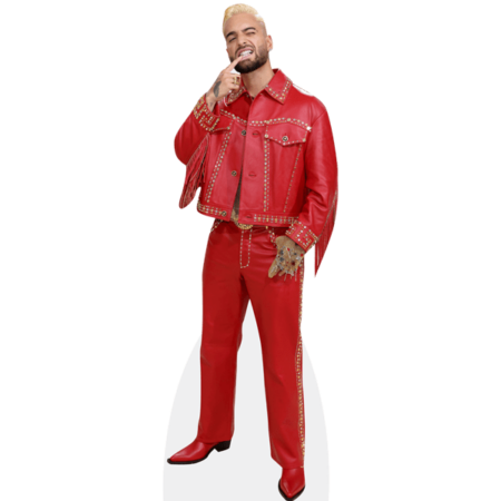 Maluma (Red Outfit) Cardboard Cutout