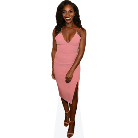 Deborah Ayorinde (Pink) Cardboard Cutout