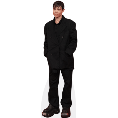 Elliot Page (Platform Crocs) Cardboard Cutout