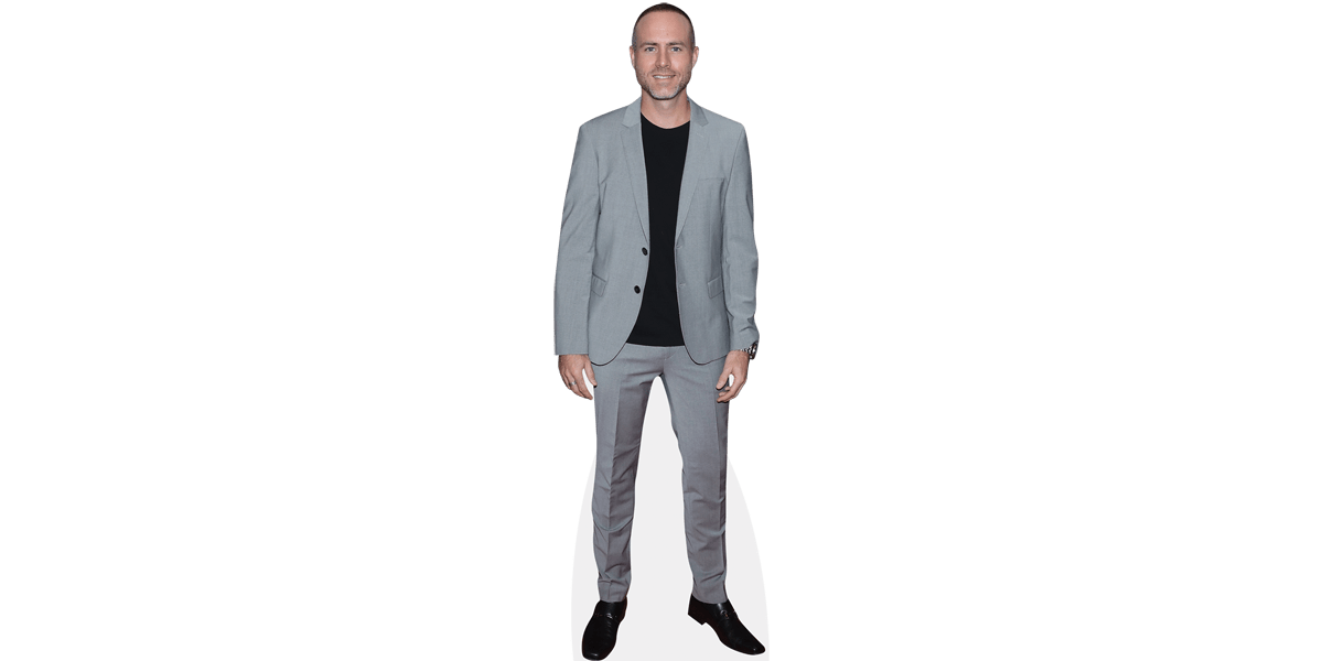 Erik Hayser (Grey Suit) Cardboard Cutout