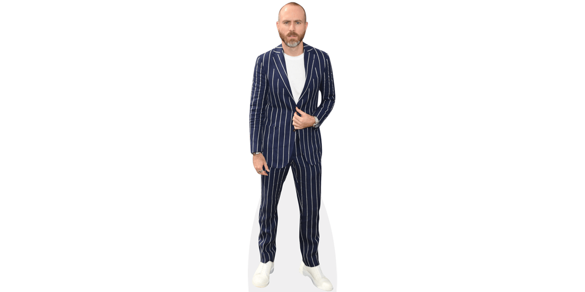 Erik Hayser (Stripes) Cardboard Cutout