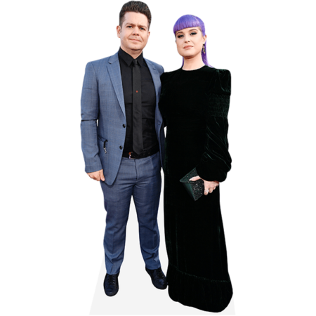 Jack Osbourne And Kelly Osbourne (Duo) Mini Celebrity Cutout