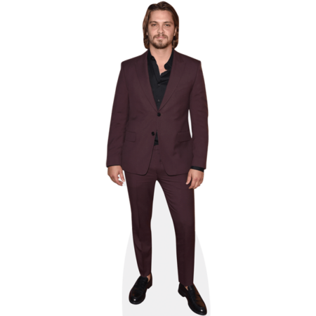 Luke Grimes (Burgundy Suit) Cardboard Cutout