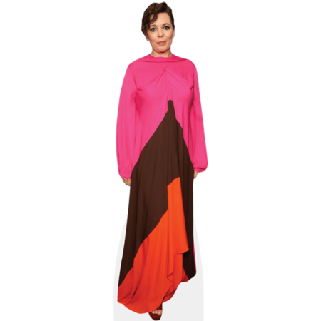 Olivia Colman (Dress) Cardboard Cutout