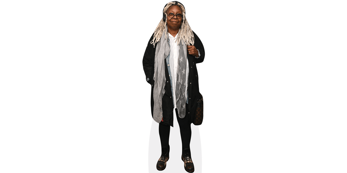 Whoopi Goldberg (Casual) Cardboard Cutout