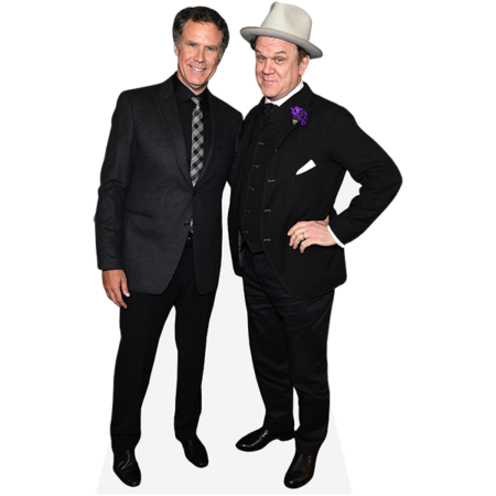 Will Ferrell And John Christopher Reilly (Duo) Mini Celebrity Cutout