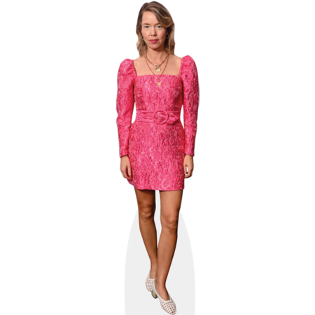 Anna Maxwell Martin (Pink Dress) Cardboard Cutout