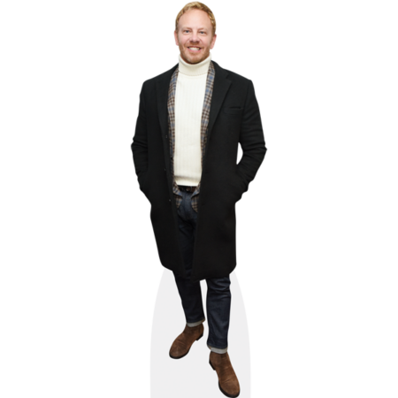 Ian Ziering (Coat) Cardboard Cutout