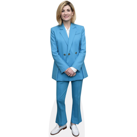 Jodie Whittaker (Blue Suit) Cardboard Cutout