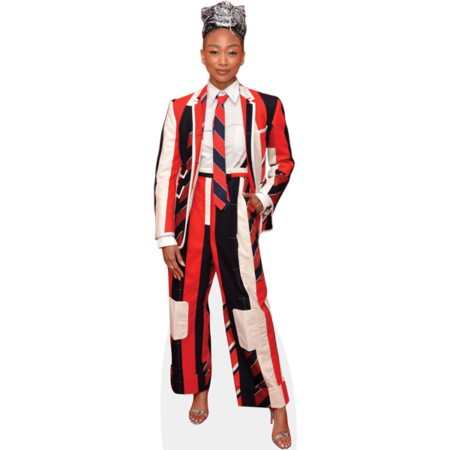 Tati Gabrielle (Suit) Cardboard Cutout