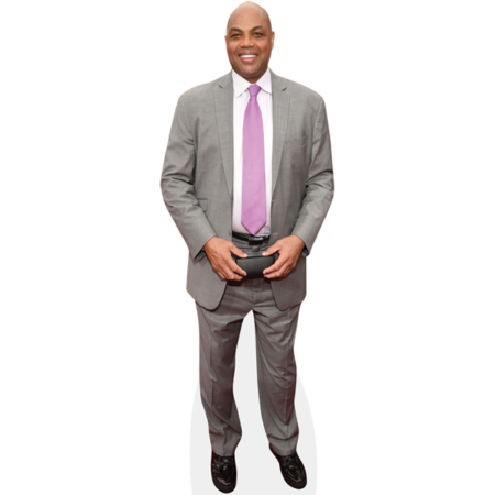 Charles Barkley (Grey Suit) Cardboard Cutout