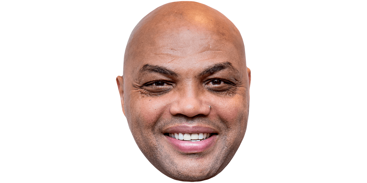 Charles Barkley (Smile) Big Head - Celebrity Cutouts