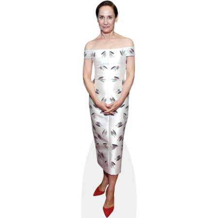 Laura Metcalf (White Dress) Cardboard Cutout