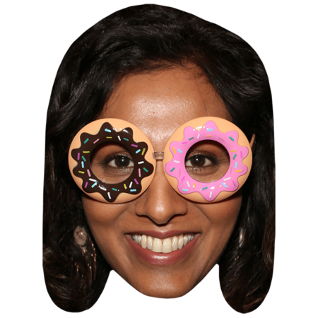 Rekha Sharma (Doughnuts) Big Head