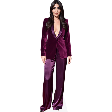 Marisol Nichols (Purple Suit) Cardboard Cutout