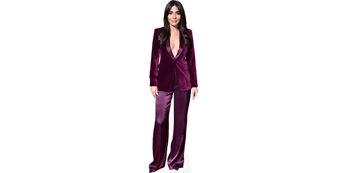 Marisol Nichols (Purple Suit) Cardboard Cutout