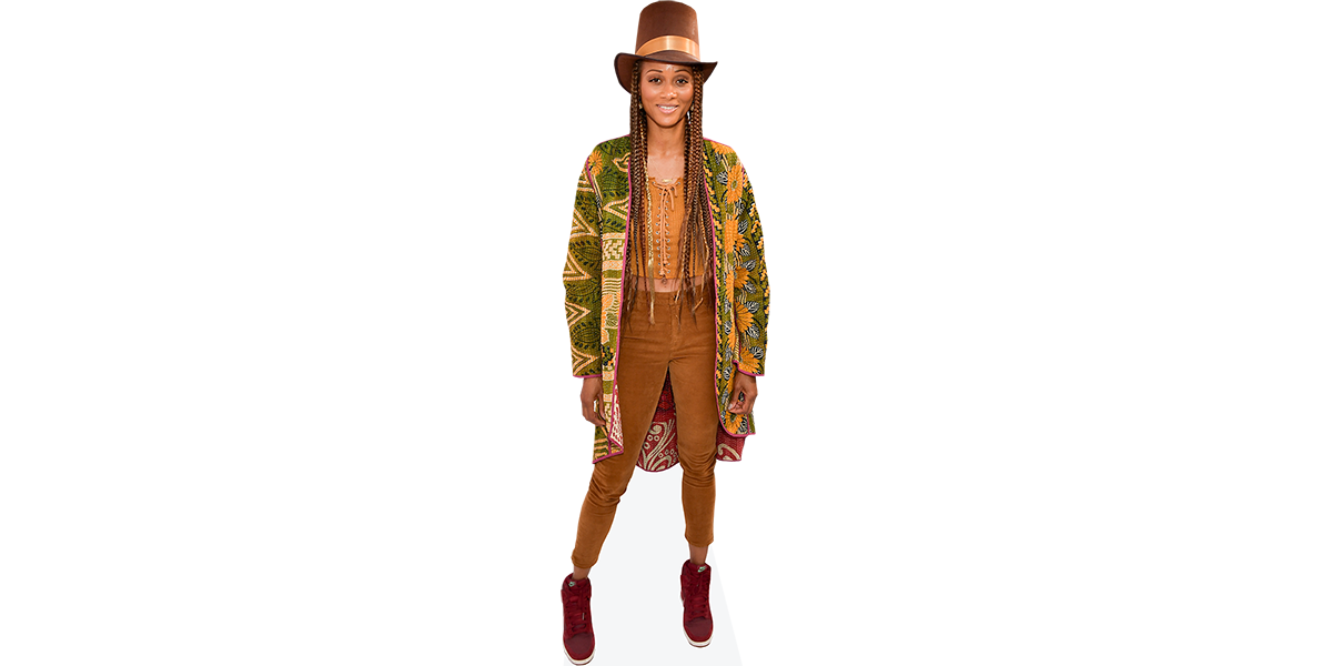 Nika King (Hat) Cardboard Cutout