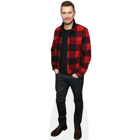 Richard Armitage (Checked Shirt) Cardboard Cutout