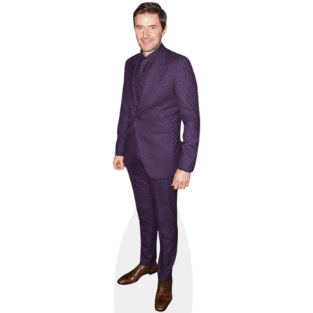 Richard Armitage (Purple Suit) Cardboard Cutout