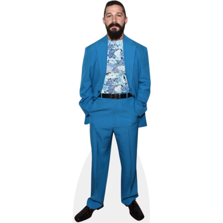 Shia Labeouf (Blue Suit) Cardboard Cutout