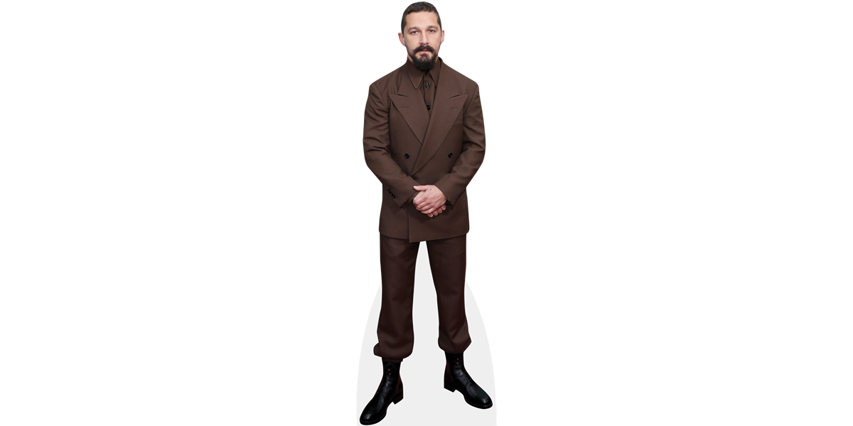 Shia Labeouf (Brown Suit) Cardboard Cutout