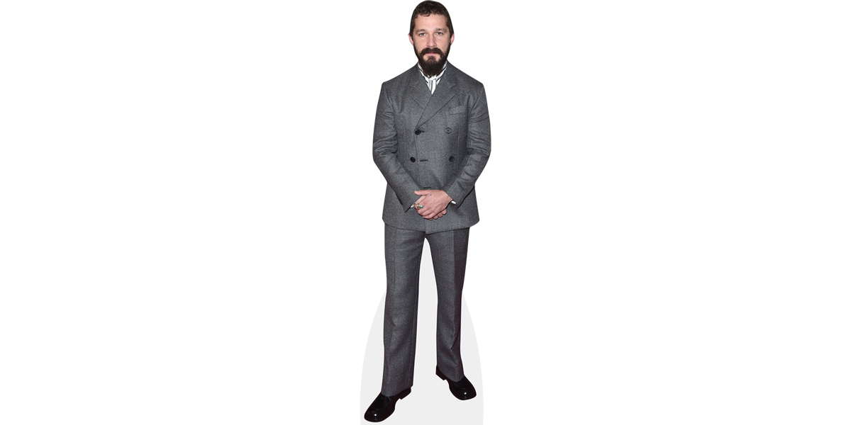 Shia Labeouf (Grey Suit) Cardboard Cutout