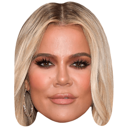 Khloe Kardashian (Blonde Hair) Celebrity Mask