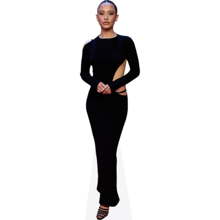 Natalia Azahara (Black Dress) Cardboard Cutout