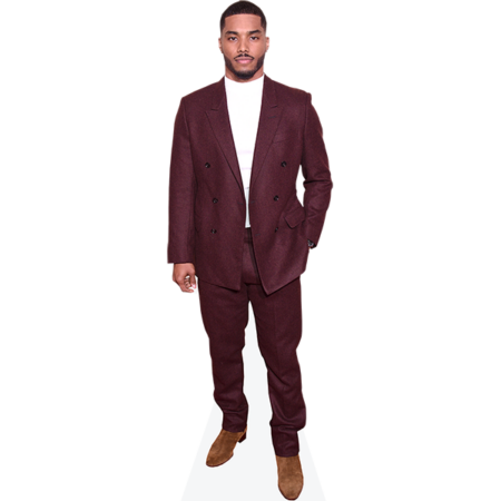 Rome Flynn (Burgundy Suit) Cardboard Cutout