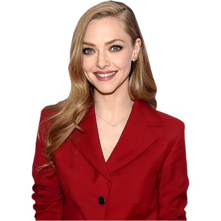 Amanda Seyfried (Red Suit) Half Body Buddy Cutout