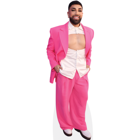 Angel Merino (Pink) Cardboard Cutout