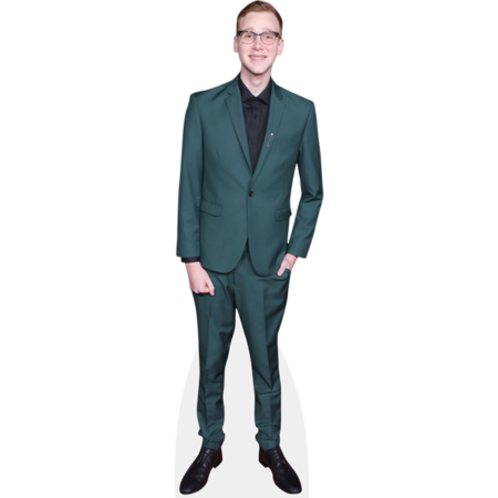 Coby Bird (Green Suit) Cardboard Cutout