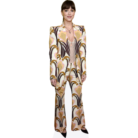 Dakota Johnson (Suit) Cardboard Cutout