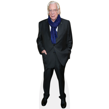 Donald Sutherland (Blue Scarf) Cardboard Cutout