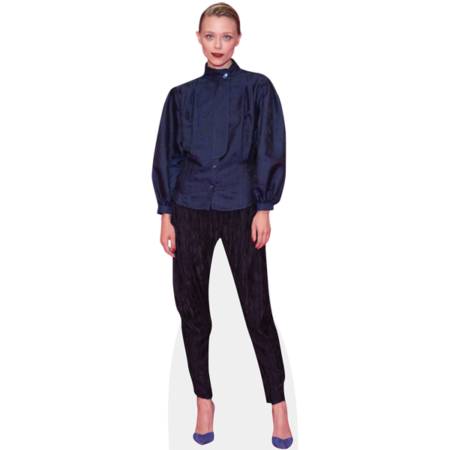 Ivanna Sakhno (Blue Top) Cardboard Cutout