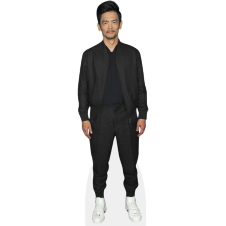 John Cho (Black Outfit) Cardboard Cutout