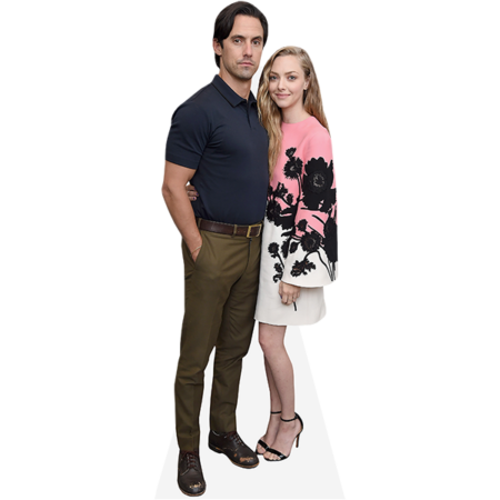 Milo Ventimiglia And Amanda Seyfried (Duo 1) Mini Celebrity Cutout