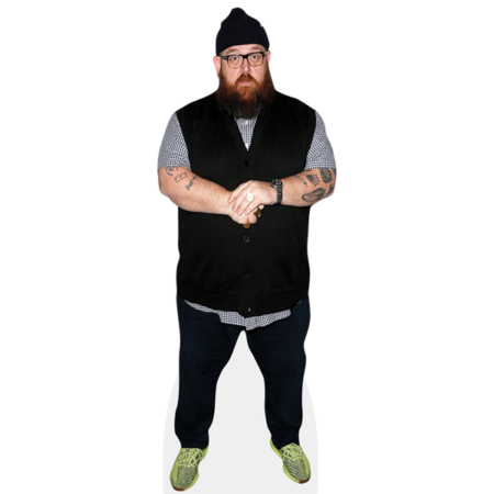 Nick Frost (Jacket) Cardboard Cutout